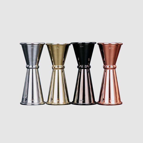 Jigger Stainless Steel Warna Tembaga